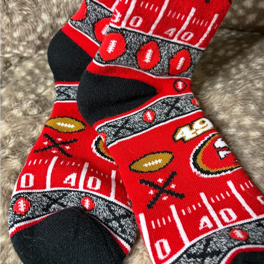 NFL San Francisco 49ers Socks